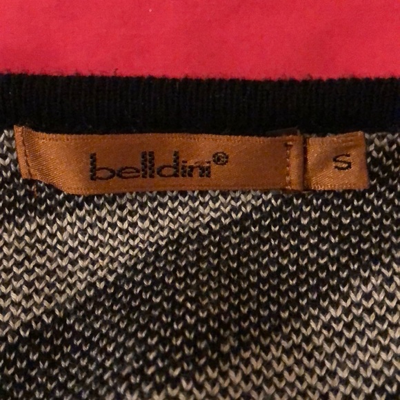 Sweater, wrap-around zebra print. Never worn. - Picture 3 of 3